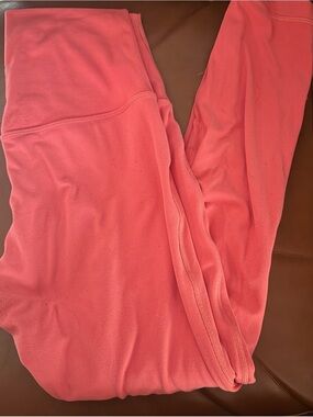 lululemon athletica Coral-Blend Fleece Leggings
